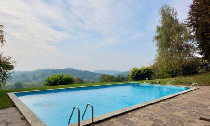 San Fermo della Battaglia Villa | Villa de lujo con piscina y pista de tenis