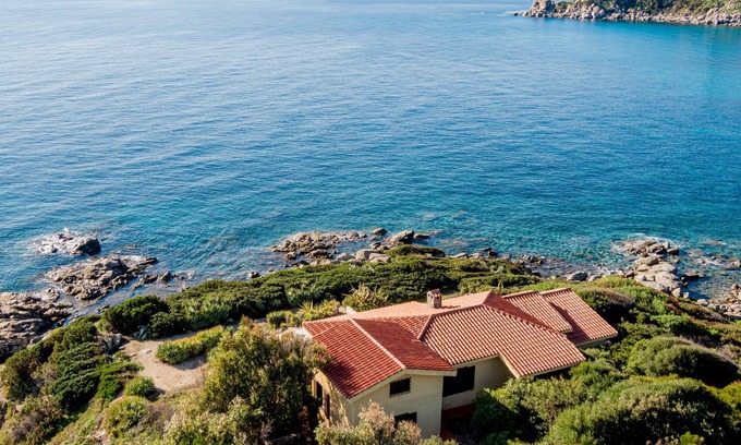 Torre delle Stelle Villa | Propiedad nueva - Villa Delle Stelle: ubicación frente al mar - vista de 180°