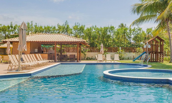 Itacimirim Apartamento | IT84 Maravilloso Apartamento 4 Suites, Pie En La Arena - Itacimirim