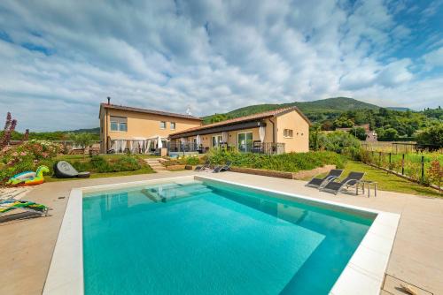 Costermano Casa | Italianflat - FREE parking, Salted Swimmingpool - Casa Ulivi del Garda