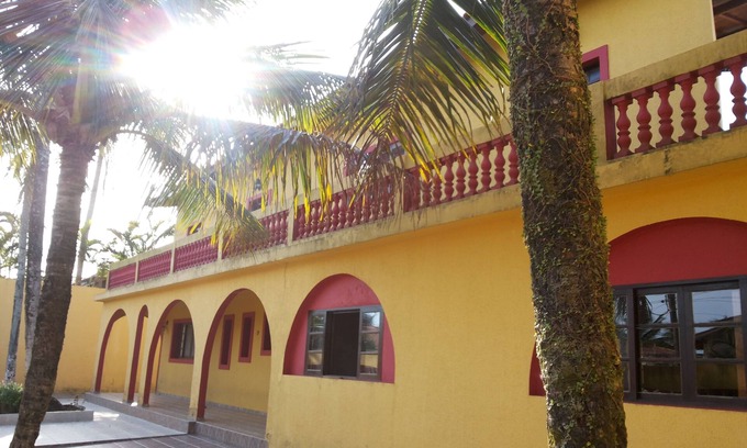 Cibratel I Casa | ITANHAÉM - ¡Enorme casa en la mejor y más limpia playa de Litiral Sul!