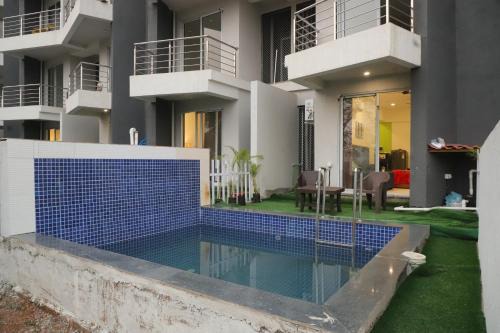 Murbad Apartamento | Ivy Bliss Studio with Private Pool, B 06, Karjat