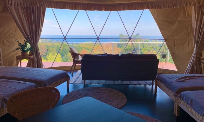 Futo Cabina | Izu Coco Dome Tent C 1 night with 2 meals and / Ito Shizuoka