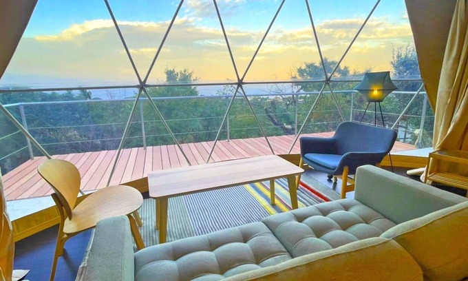 Futo Cabina | Izu Coco Dome Tent D 1 night with 2 meals and / Ito Shizuoka