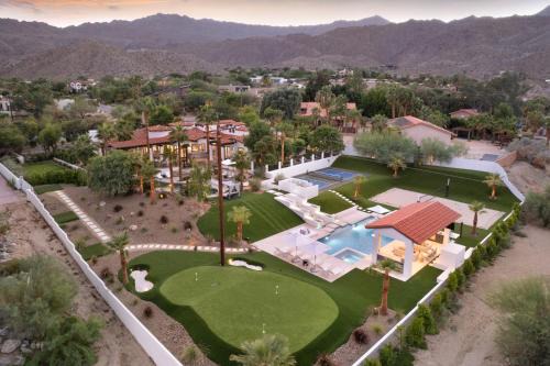 Palm Desert Casa | Jaguar Estate - Private Lush Estate with 2 Incredible Pools and Spas, Pickleball and Resort Style Yard