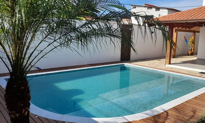 Jabaquara Casa | Janamar House in Praia do Jabaquara with air conditioning and swimming pool