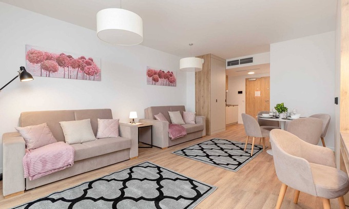 Mielno Apartamento | Jantaris A9 | Studio for 4 Guests | Gym