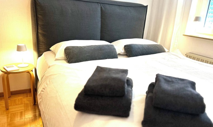 Innenstadt-Ost Apartamento | Japandy Style Dortmund, balcony, parking space