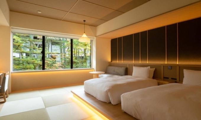 Kusatsu Onsen Hotel | JapaneseWestern style room shower booth only f / Agatsumagun Gunma