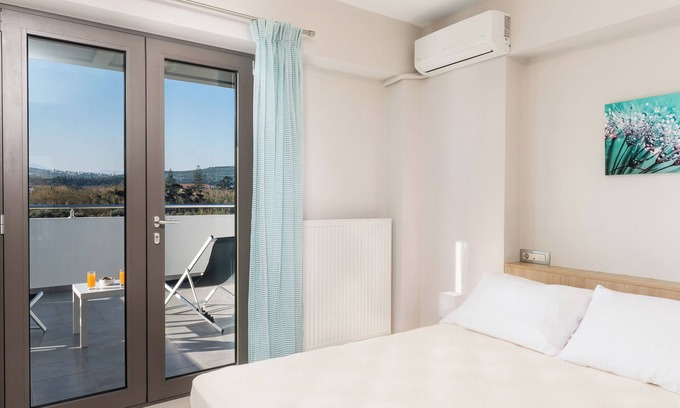 Maleme Apartamento | Jasmine Cozy & Modern Flat, steps from Sandy Beach