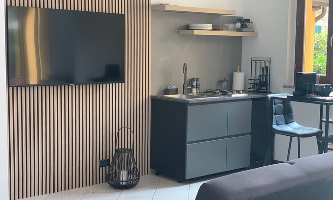 Capriate San Gervasio Apartamento | Jasmine Garden Apartment Cozy studio between Bergamo and Milan-Leoland
