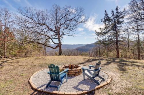 Jasper Casa | Jasper Cabin with Fire Pit, Grill and Mountain Views!