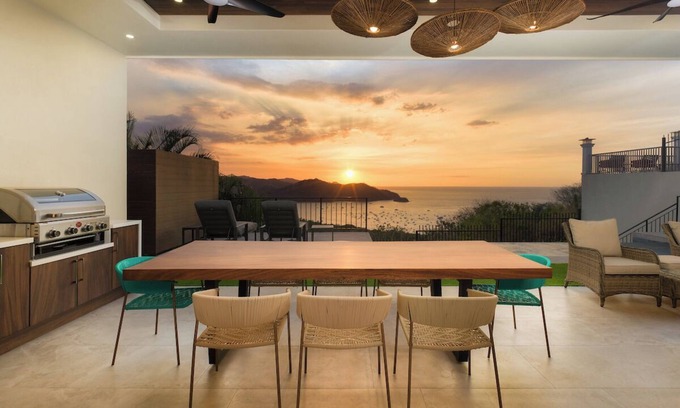 Coco Casa | Jaw dropping view. NEW 4-bedroom house with en suite bathrooms. Private pool. AC