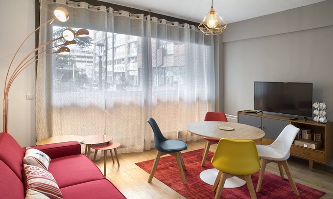 Saint-Georges Apartamento | Paul Vidal-Apartamento-Moderno-Baño con ducha