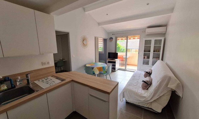 Sainte-Maxime Condominio | Joli 2 Pièces Neuf 300m Plage