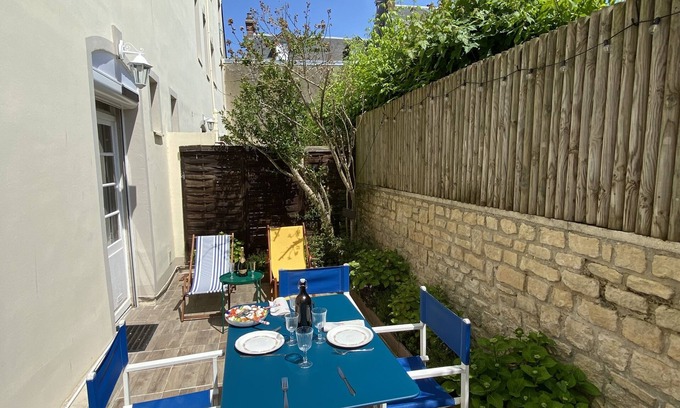 Villers-sur-Mer Apartamento | Joli Appartement Rez de Jardin Avec Terrasse Proche Plage, Commerces