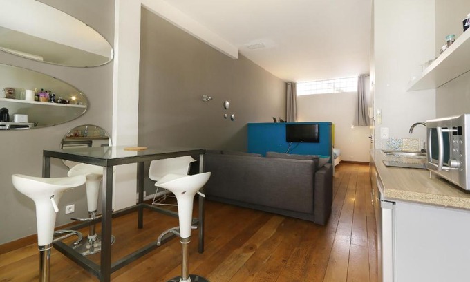 Les Beaux-Arts Apartamento | Joli appartement aux Beaux Arts Loft avec Terrasse