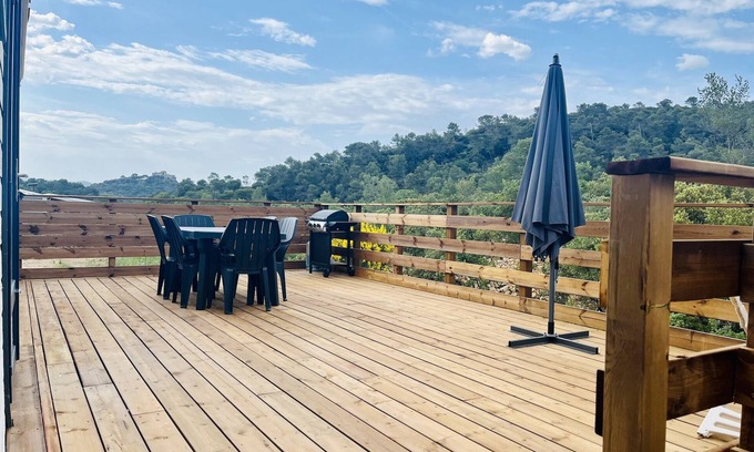Forcalqueiret Chalet De Esquí | Joli Chalet Avec Grande Terrasse et Accès Piscine