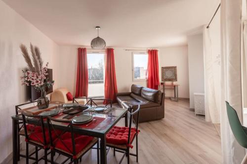 Castanet-Tolosan Apartamento | Joli loft équipé, tennis, piscine