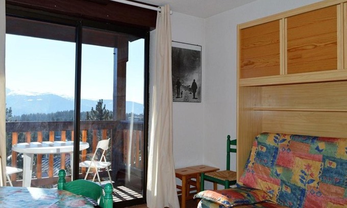 Pyrenees 2000 Apartamento | Joli studio cabine 4 pers, balcon, PKG, Bolquère-Pyrénées 2000 - FR-1-592-14