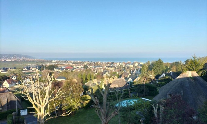Blonville-sur-Mer Apartamento | Joli studio neuf vue mer proche Deauville