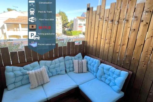 Croix-d'Argent Apartamento | Joli T2/Tram/Clim/Parking/Wifi/Piscine