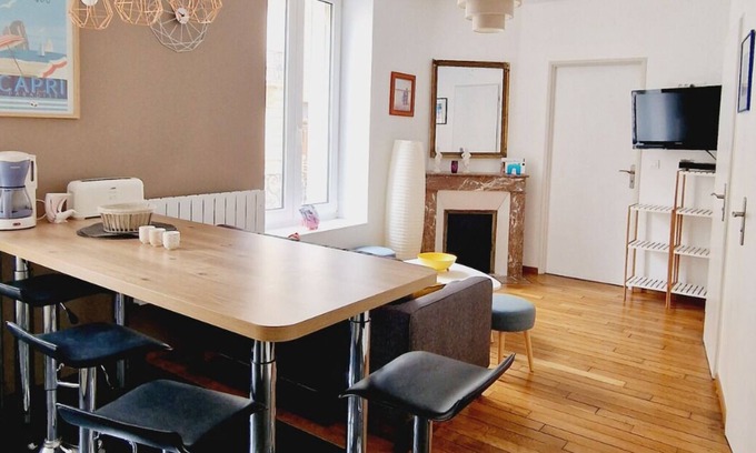Haussonville-Blandan-Mon Desert-Saurupt Apartamento | Joli T3 à 5min à Pieds de Nancy Thermal