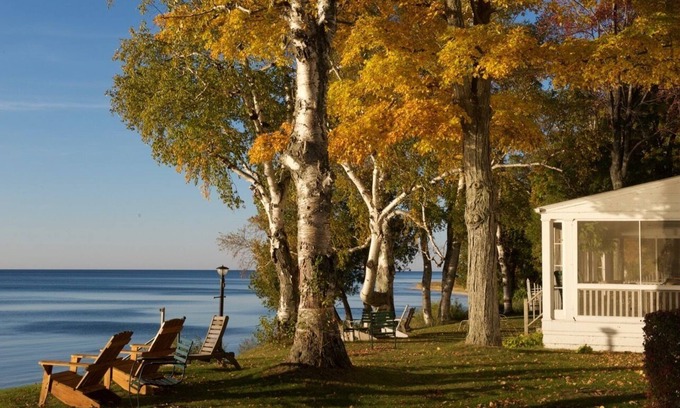 Lake Leelanau Apartamento | "Master Studio", un condominio de playa en Jolli-Lodge cerca de Leland