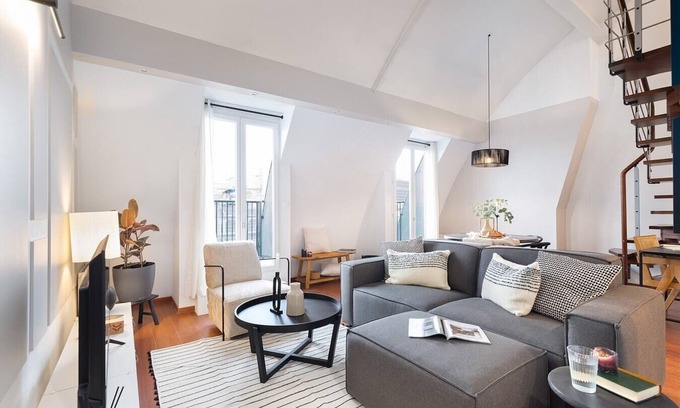 Jardin des plantes Apartamento | Jonquille - Duplex 2 chambres à Jardin des Plantes