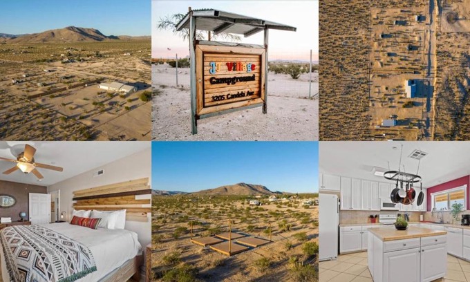 Joshua Tree Casa | Joshua Tree Village Campground - Glamping Retreat