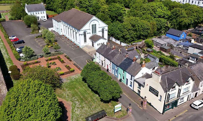 Carrickfergus Casa | Casa-Baño privado-Rural-Vista al Mar-Two Bedroom