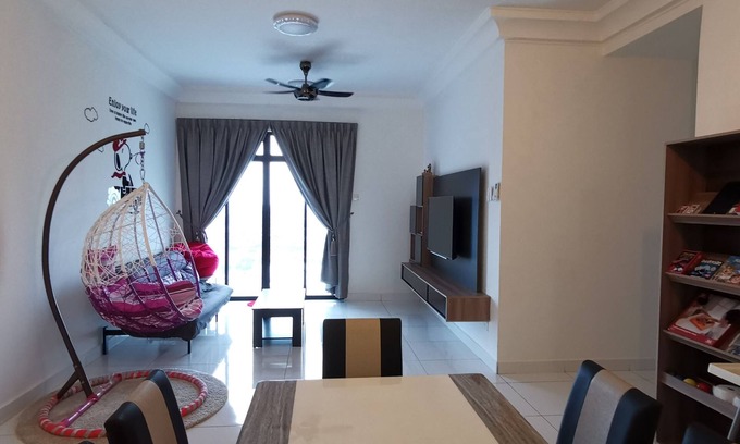 Johor Bahru Apartamento | JS Star01-3 minutos a pie del centro comercial Paradigm
