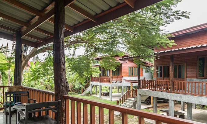 Ko Pha-ngan Casa | Jule Green Villa, Wifi, AC, Terraza