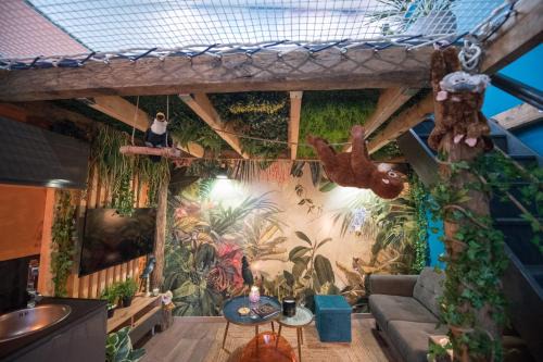 Plaine Centre Ville Apartamento | JUNGLE ROOM évadez vous cosy luxe gare autoroute