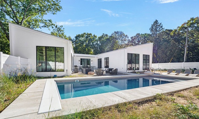 Michigan City Casa | Juniper Presents: Fab Vacay Home with Pool, Walk to Lake Michigan Beach