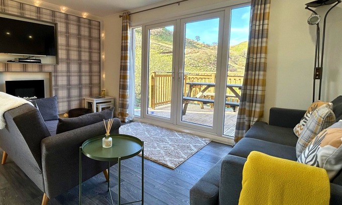 Lerags Cabaña | Jura - a chalet that sleeps 4 guests in 2 bedrooms