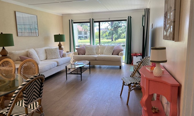 Panama City Beach Villa | Just renovated + perfect for families - stylish ground floor villa.