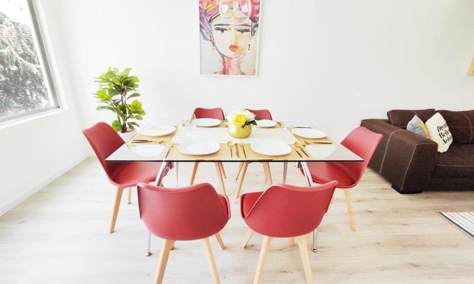 Escandon Apartamento | Kahlo MaiaHome- Beautiful Apartment steps from Condesa - 4 Beds - Parking