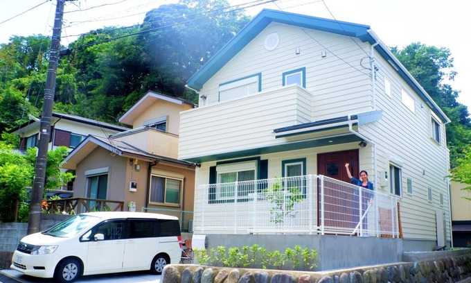 Koshigoe Casa | Kamakura Enoshima Minpaku Spacious new house with 3 parking lots, sea, forest hiking course nearby