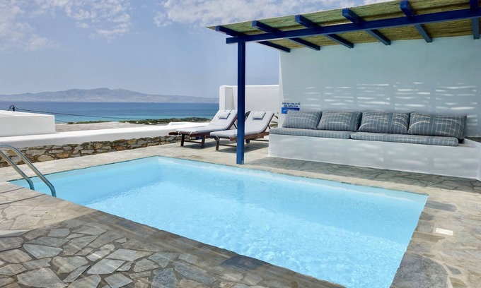 Naxos Villa | Kamari Villa - Grupo D w / privado