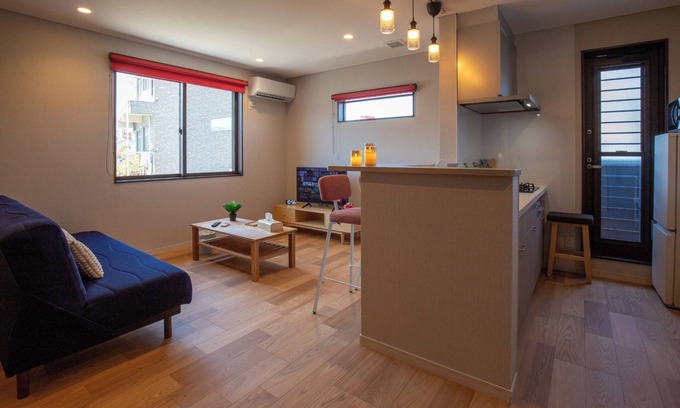 Makino Shiratani Onsen Apartamento | Kanawa Apartment Stay Room 202Up to 4 adultsSome / Tsuruga Fukui