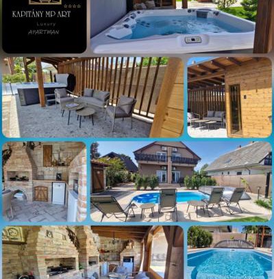 Balatonboglar Apartamento | Kapitány MP Art Luxury Apartman