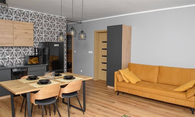 Puck Apartamento | Kaprów 1 | 1 Bedroom, Balcony, Parking | Puck