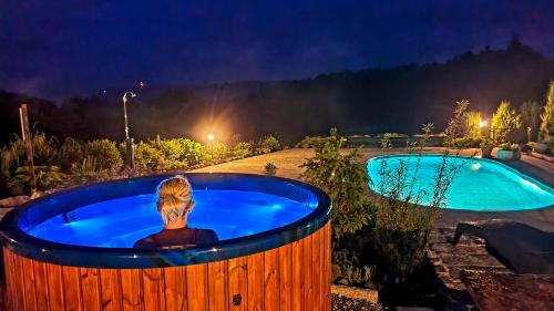 Janowice Wielkie Chalet De Esquí | Karkonosze Domek 8 os Jacuzzi Sauna Basen Podgrzewany Piaskowy Koń