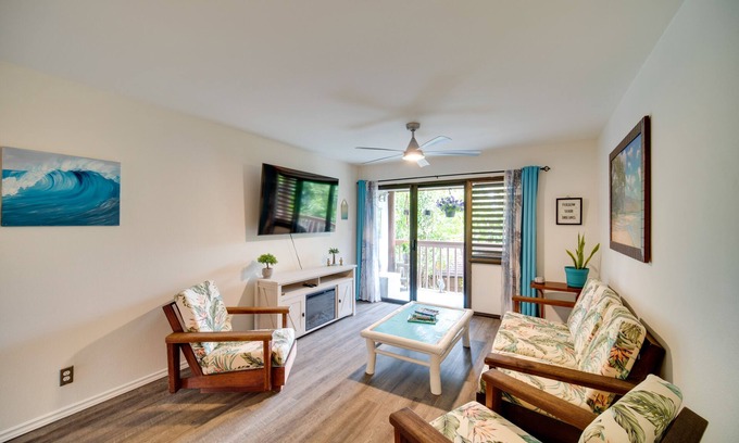 Nawiliwili Condominio | Kauai Vacation Rental: Walk to Kalapaki Beach!