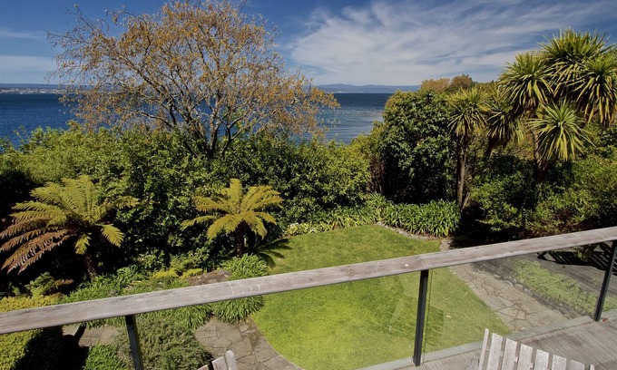 Taupo Cabaña | Kauawhi Lodge - Acacia Bay Casa de vacaciones