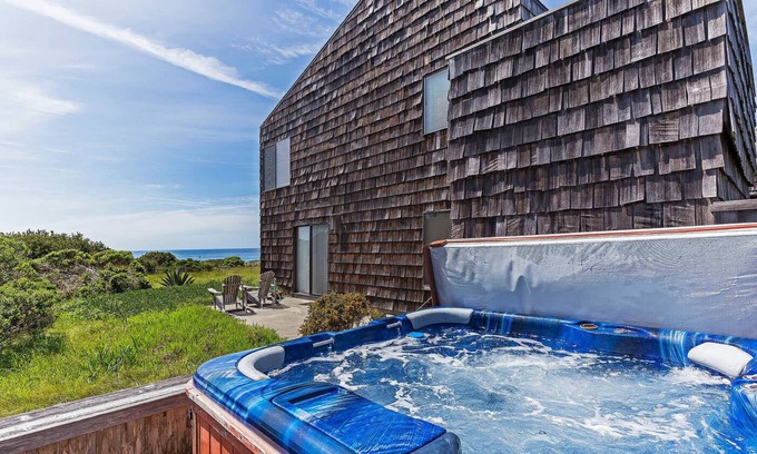 Sea Ranch Casa | Casa privada frente al mar, chimenea y jacuzzi, casa Kaye (sin wifi)