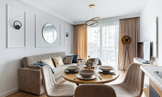 Gdansk Apartamento | Kazimierza Wielkiego Soft Glam Apartment