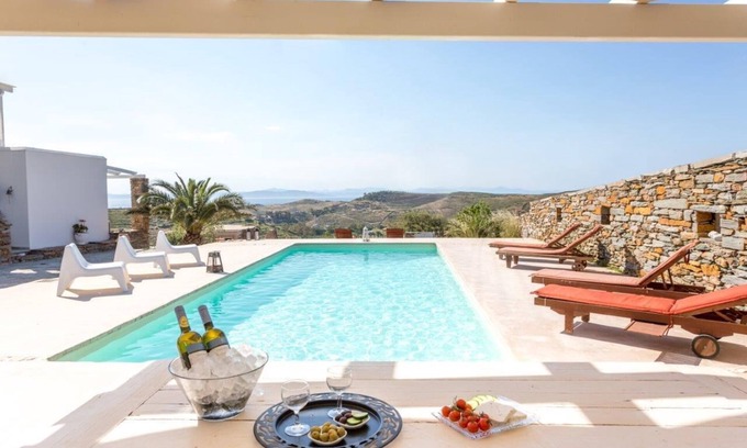 Kea Villa | Kea Villa Thea & Petra - PRIVATE POOL