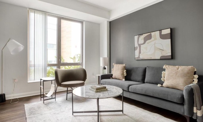 East Cambridge Apartamento | Kendall Square 1BR w Concierge Gym nr MIT BOS-715